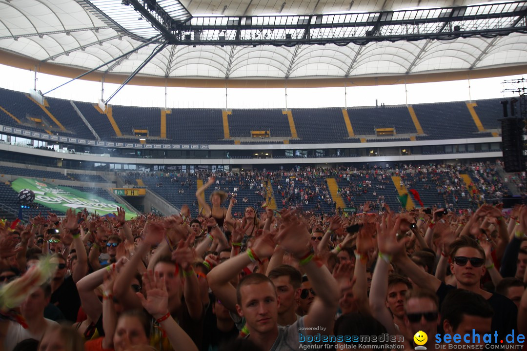 BigCityBeats WORLD CLUB DOME - SEECHAT: Arena in Frankfurt, 01.06.2014