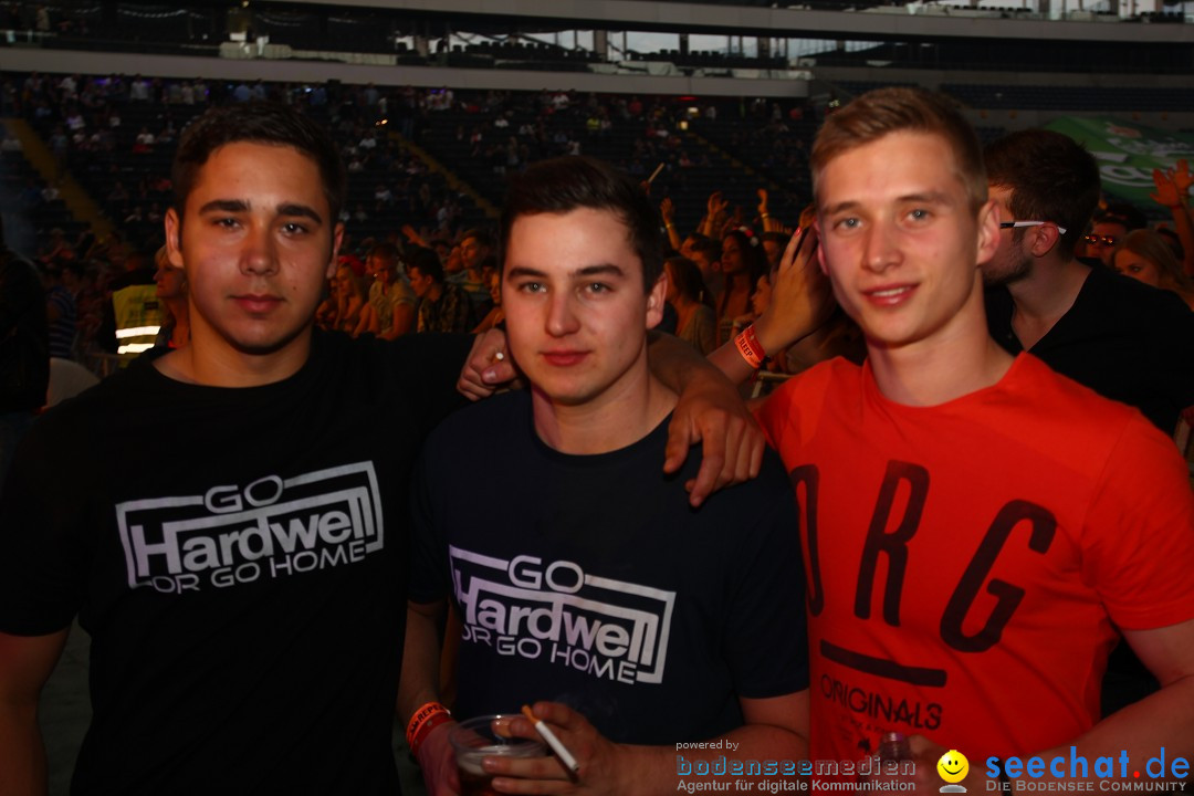 BigCityBeats WORLD CLUB DOME - SEECHAT: Arena in Frankfurt, 01.06.2014