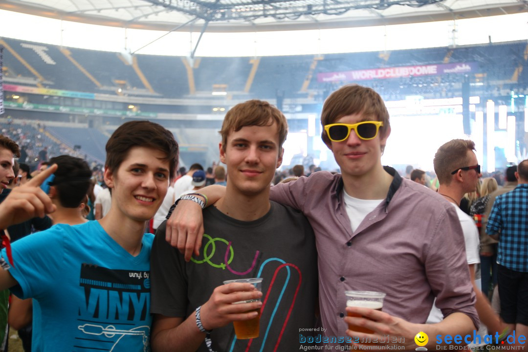 BigCityBeats WORLD CLUB DOME - SEECHAT: Arena in Frankfurt, 01.06.2014