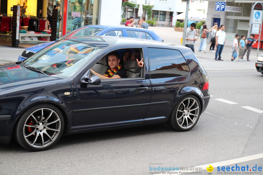 WM 2014: Deutschland vs. Portugal: Singen am Bodensee, 16.06.2014