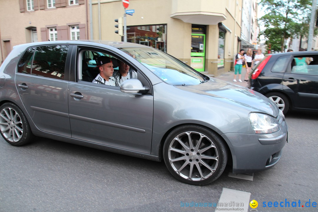 WM 2014: Deutschland vs. Portugal: Singen am Bodensee, 16.06.2014