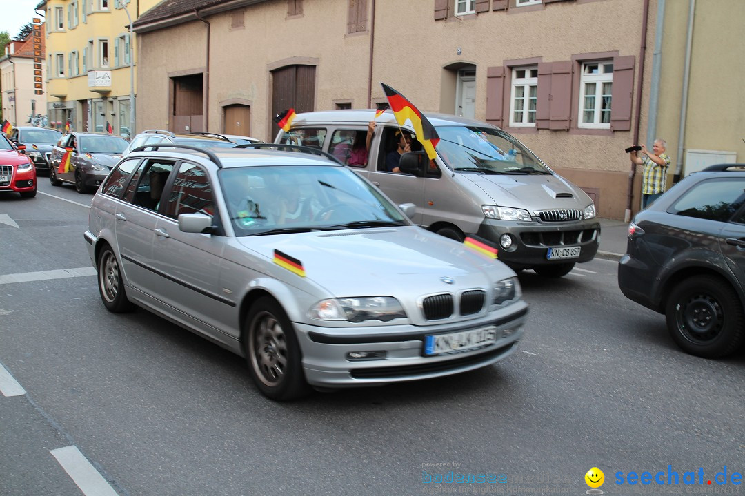 WM 2014: Deutschland vs. Portugal: Singen am Bodensee, 16.06.2014