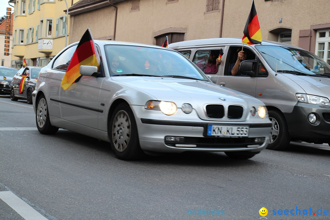 WM 2014: Deutschland vs. Portugal: Singen am Bodensee, 16.06.2014