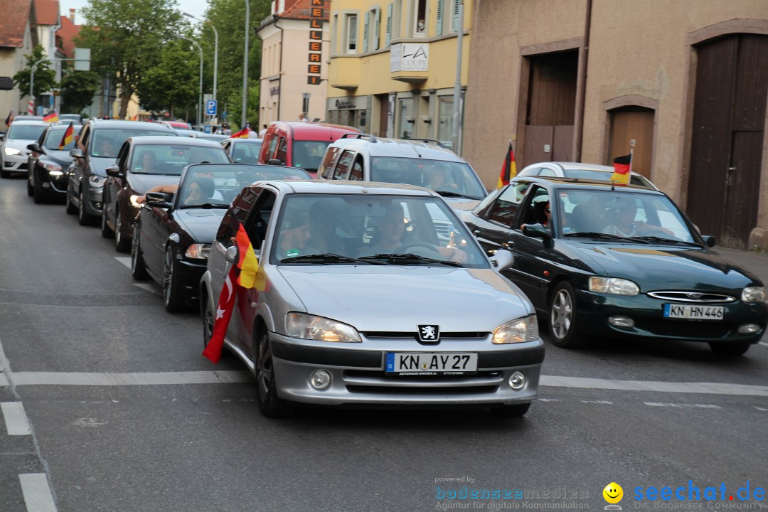 WM 2014: Deutschland vs. Portugal: Singen am Bodensee, 16.06.2014