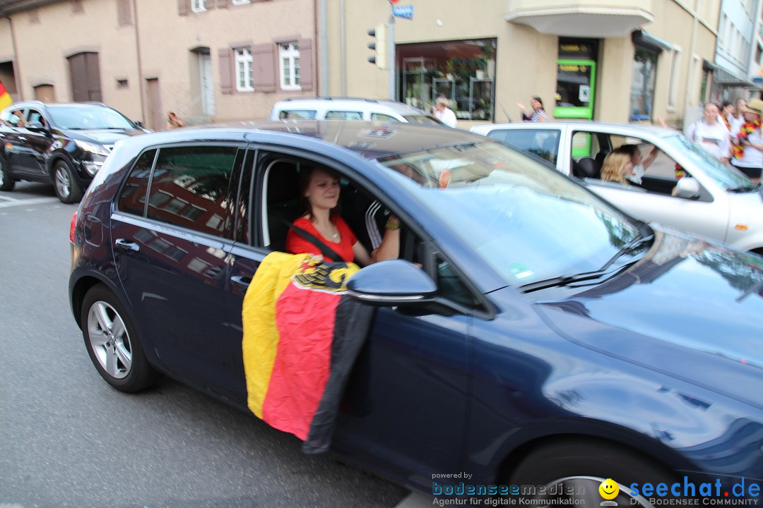 WM 2014: Deutschland vs. Portugal: Singen am Bodensee, 16.06.2014