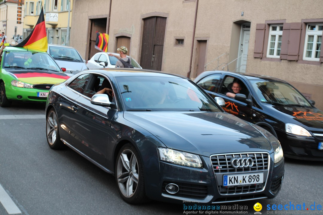 WM 2014: Deutschland vs. Portugal: Singen am Bodensee, 16.06.2014