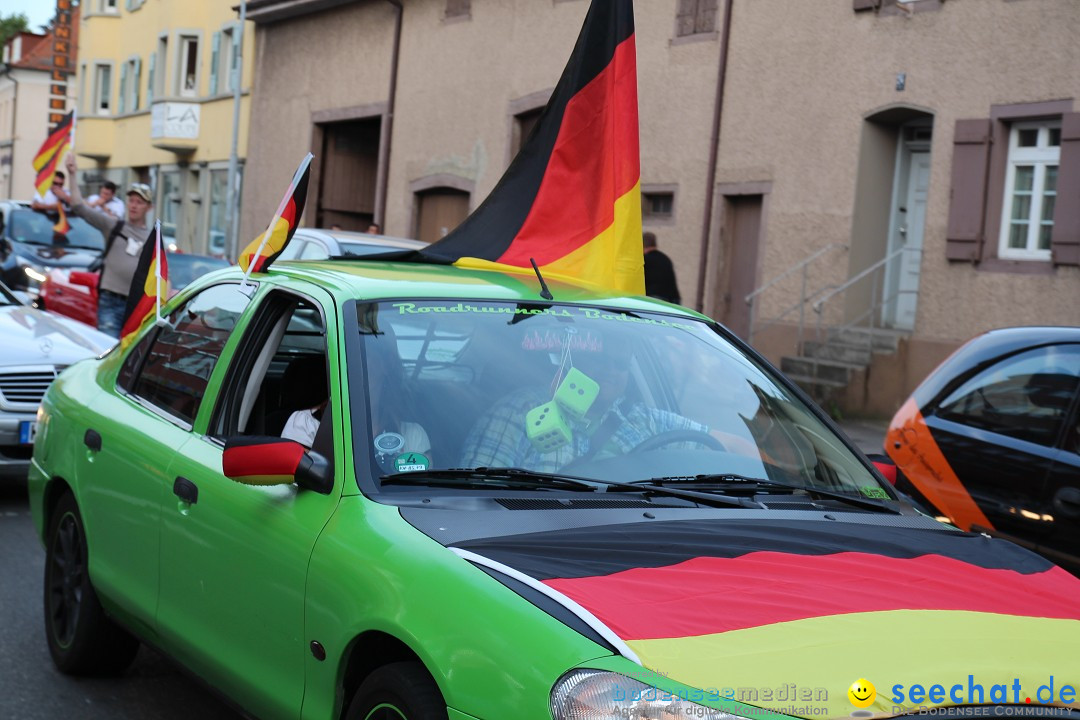 WM 2014: Deutschland vs. Portugal: Singen am Bodensee, 16.06.2014