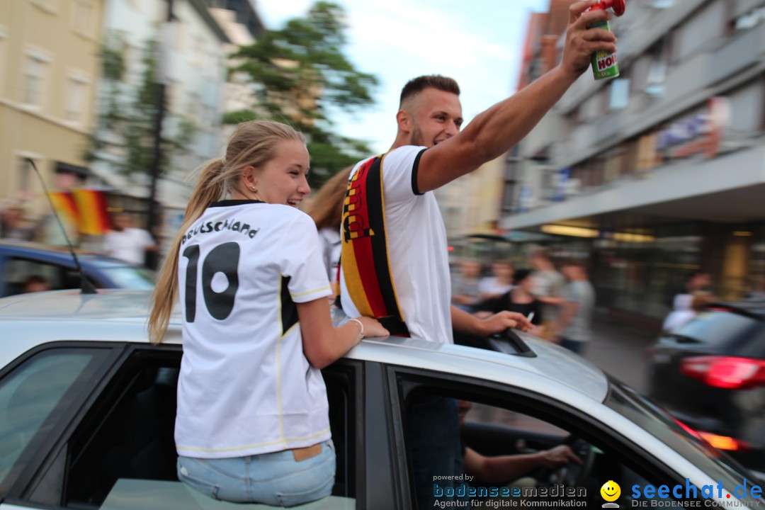 WM 2014: Deutschland vs. Portugal: Singen am Bodensee, 16.06.2014