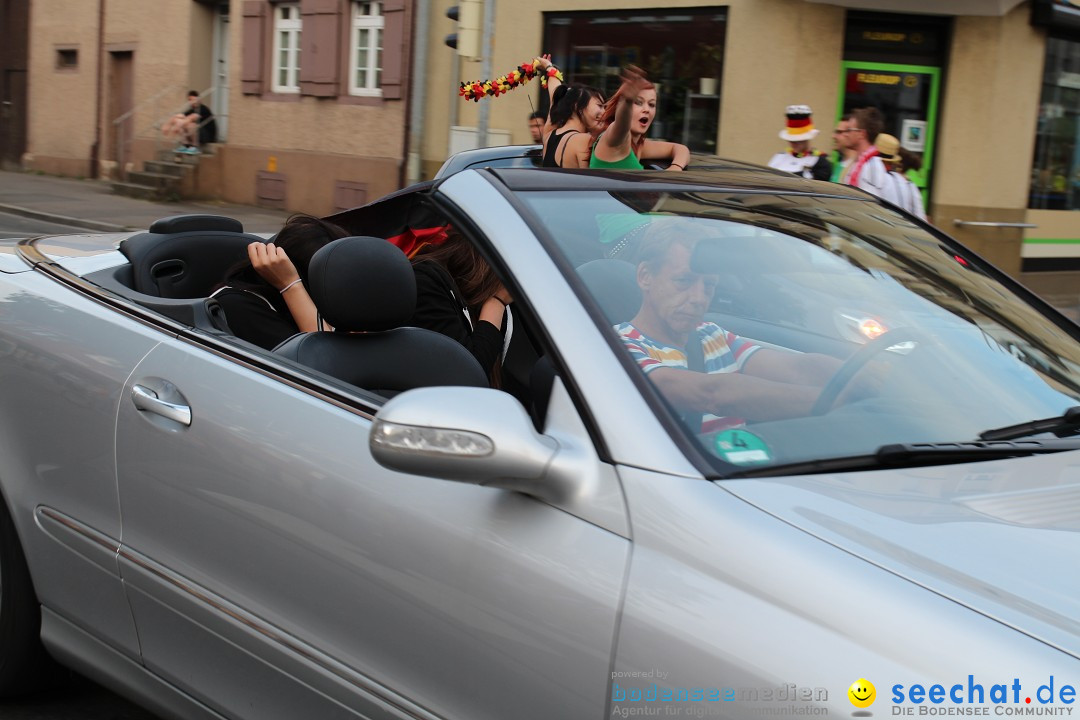 WM 2014: Deutschland vs. Portugal: Singen am Bodensee, 16.06.2014