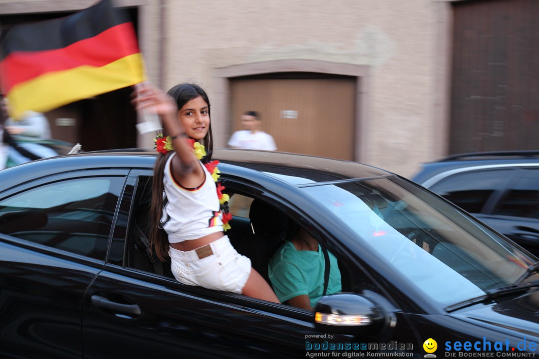 WM 2014: Deutschland vs. Portugal: Singen am Bodensee, 16.06.2014