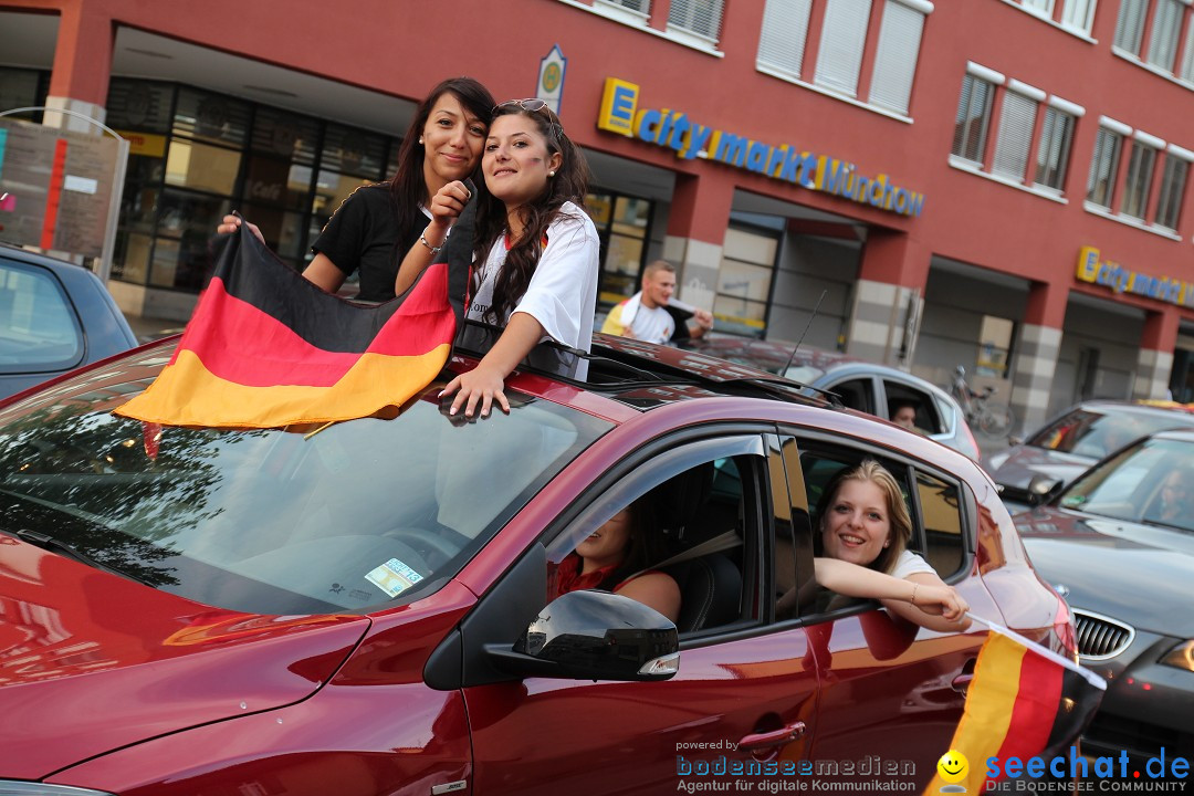 WM 2014: Deutschland vs. Portugal: Singen am Bodensee, 16.06.2014