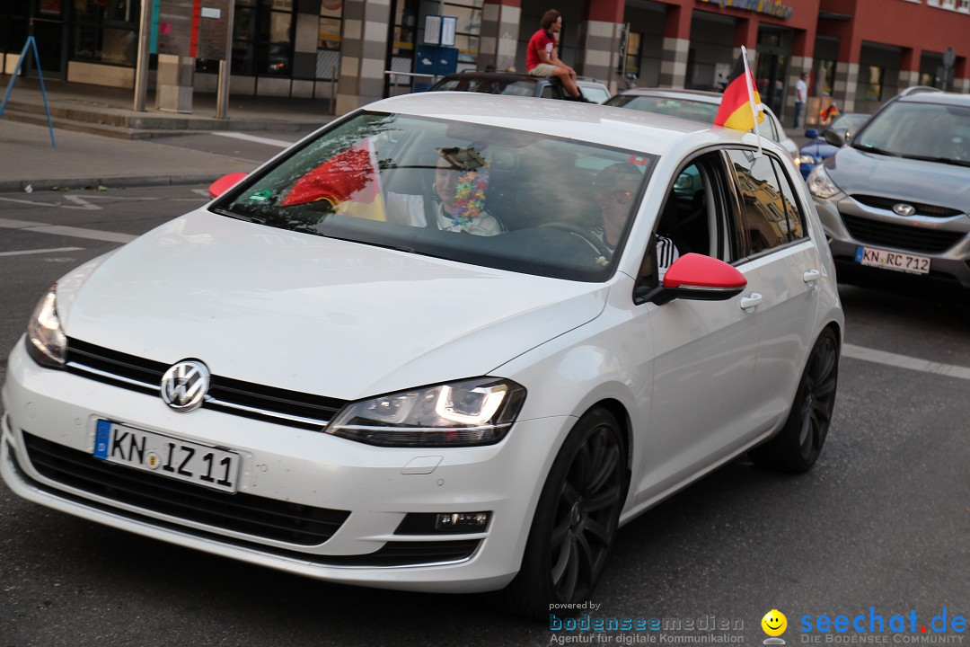 WM 2014: Deutschland vs. Portugal: Singen am Bodensee, 16.06.2014