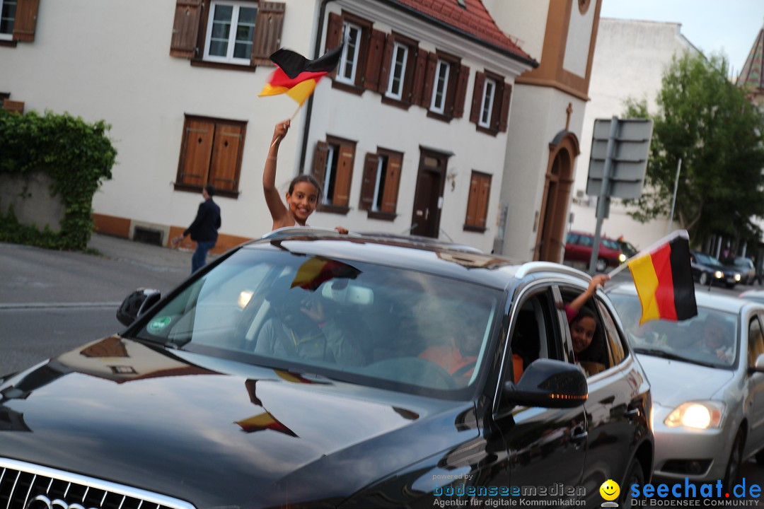 WM 2014: Deutschland vs. Portugal: Singen am Bodensee, 16.06.2014