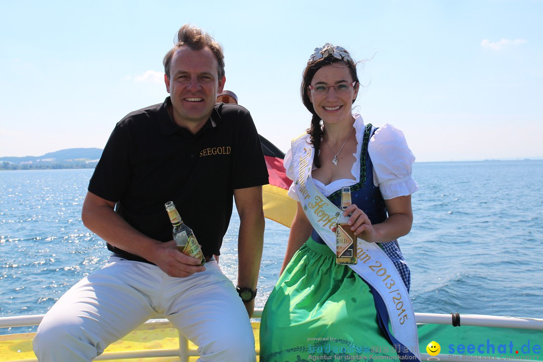 SEEGOLD, das neue Leibinger Bier! Meersburg am Bodensee, 18.06.2014