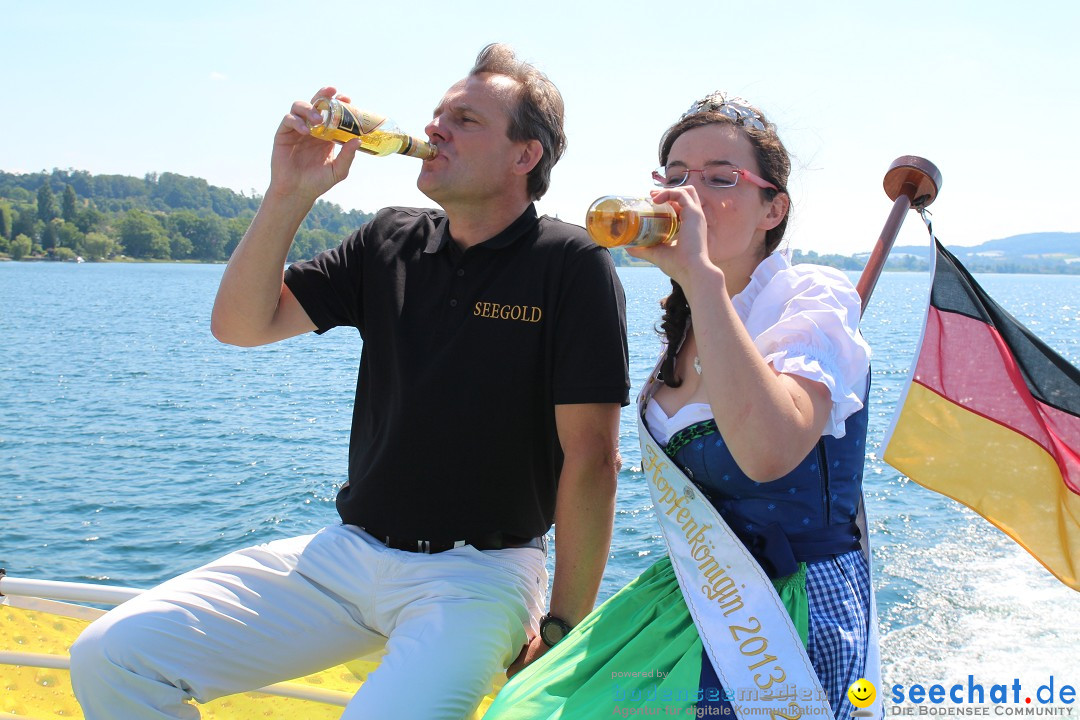 SEEGOLD, das neue Leibinger Bier! Meersburg am Bodensee, 18.06.2014