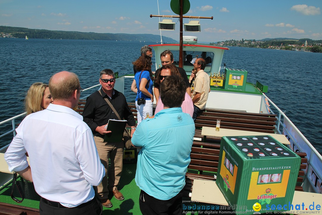 SEEGOLD, das neue Leibinger Bier! Meersburg am Bodensee, 18.06.2014