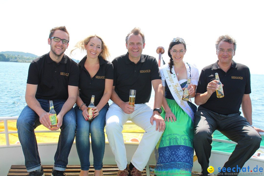 SEEGOLD, das neue Leibinger Bier! Meersburg am Bodensee, 18.06.2014