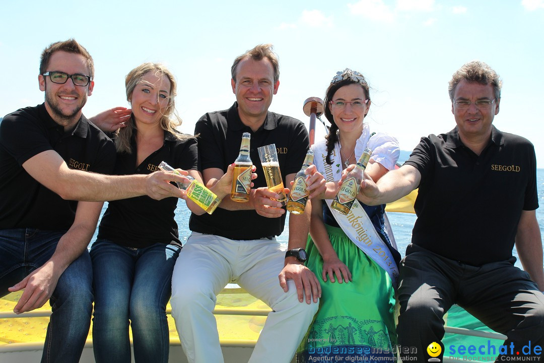 SEEGOLD, das neue Leibinger Bier! Meersburg am Bodensee, 18.06.2014