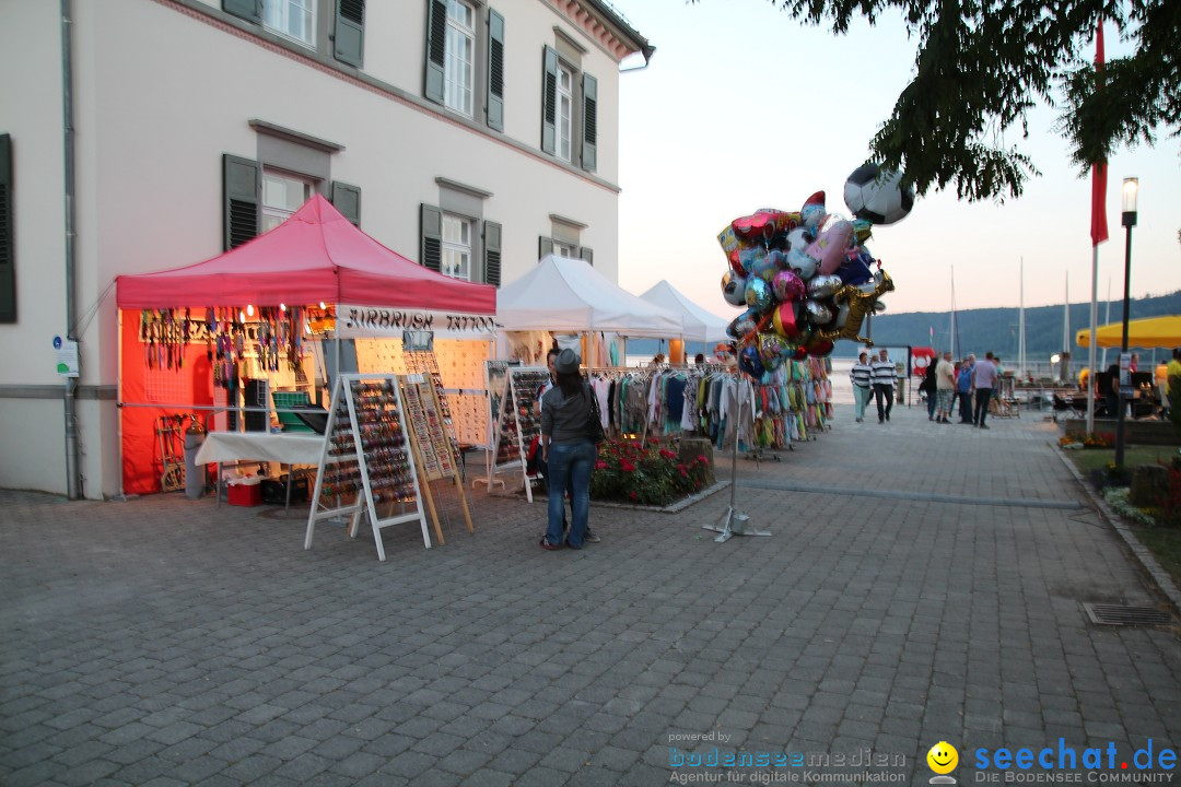 Hafenfest und WM: Deutschland - Ghana: Ludwigshafen am Bodensee, 21.06.2014