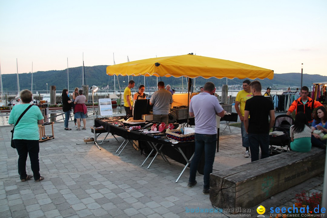 Hafenfest und WM: Deutschland - Ghana: Ludwigshafen am Bodensee, 21.06.2014