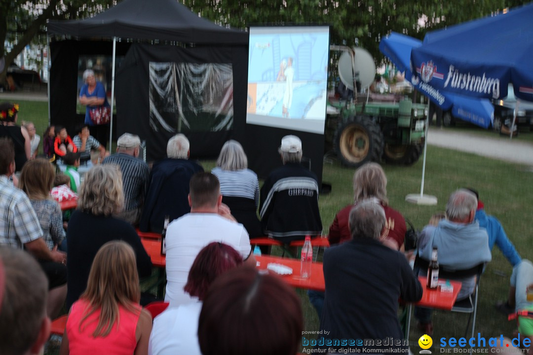 Hafenfest und WM: Deutschland - Ghana: Ludwigshafen am Bodensee, 21.06.2014