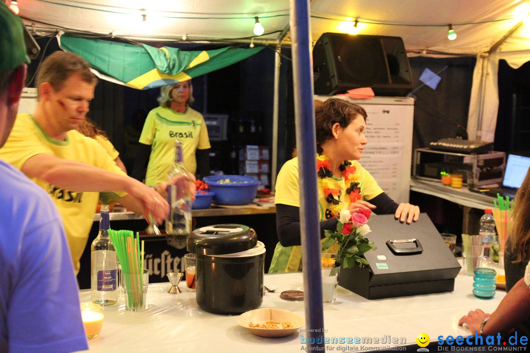 Hafenfest und WM: Deutschland - Ghana: Ludwigshafen am Bodensee, 21.06.2014