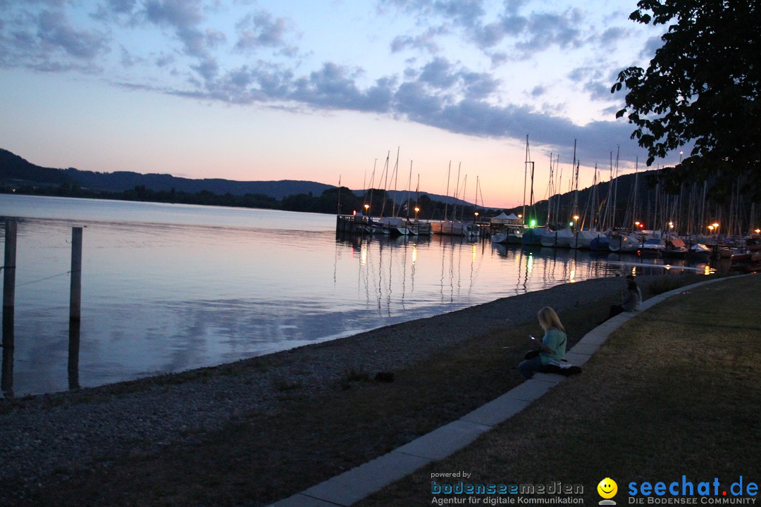 Hafenfest und WM: Deutschland - Ghana: Ludwigshafen am Bodensee, 21.06.2014