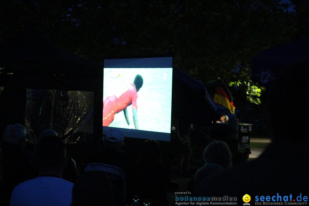 Hafenfest und WM: Deutschland - Ghana: Ludwigshafen am Bodensee, 21.06.2014