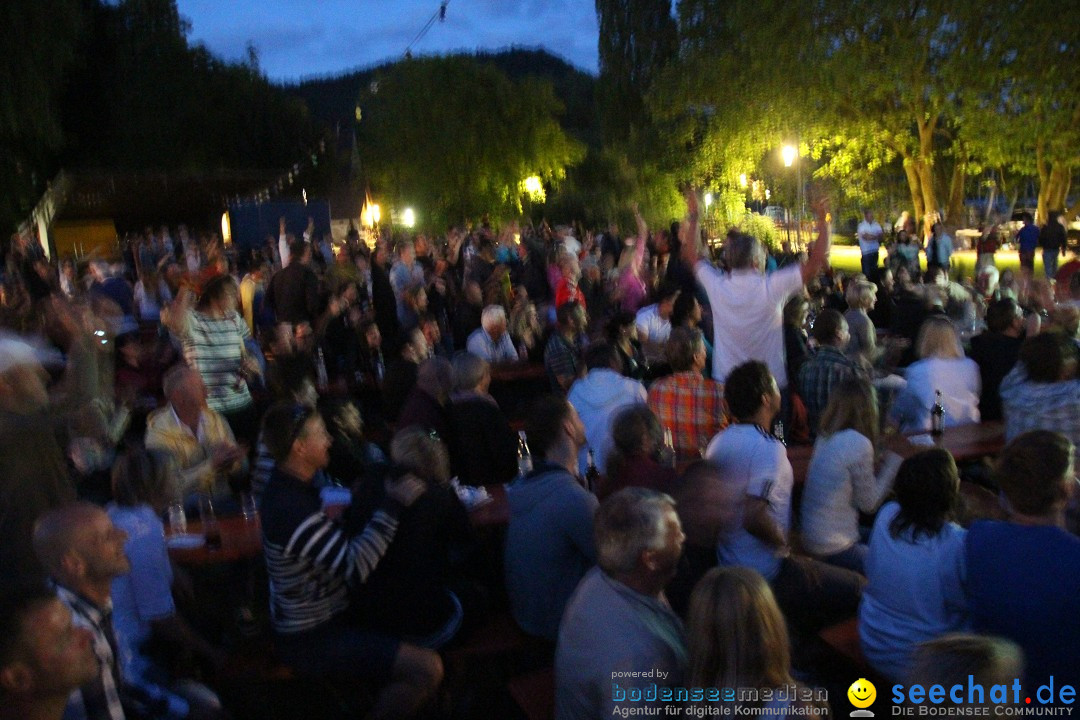 Hafenfest und WM: Deutschland - Ghana: Ludwigshafen am Bodensee, 21.06.2014