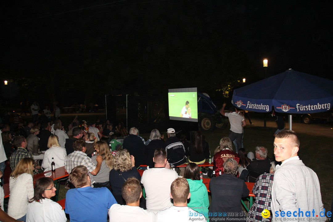 Hafenfest und WM: Deutschland - Ghana: Ludwigshafen am Bodensee, 21.06.2014