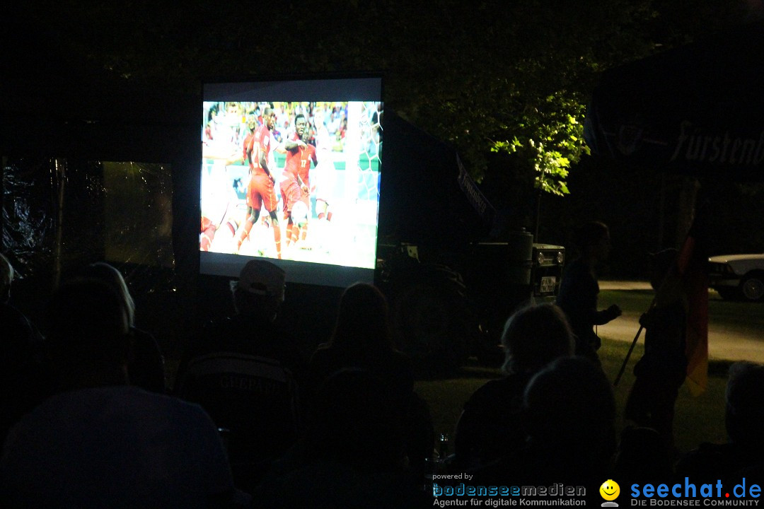 Hafenfest und WM: Deutschland - Ghana: Ludwigshafen am Bodensee, 21.06.2014