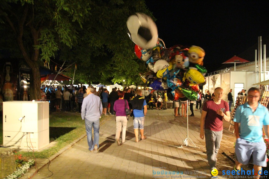 Hafenfest und WM: Deutschland - Ghana: Ludwigshafen am Bodensee, 21.06.2014