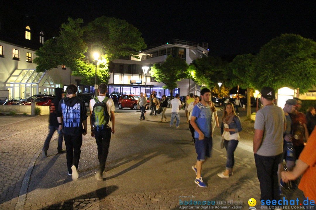 Hafenfest und WM: Deutschland - Ghana: Ludwigshafen am Bodensee, 21.06.2014