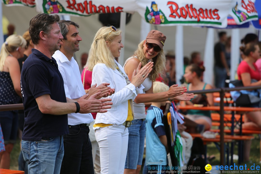 Reitturnier auf dem Ziegelhof in Dettingen-Wallhausen am Bodensee, 22.06.20