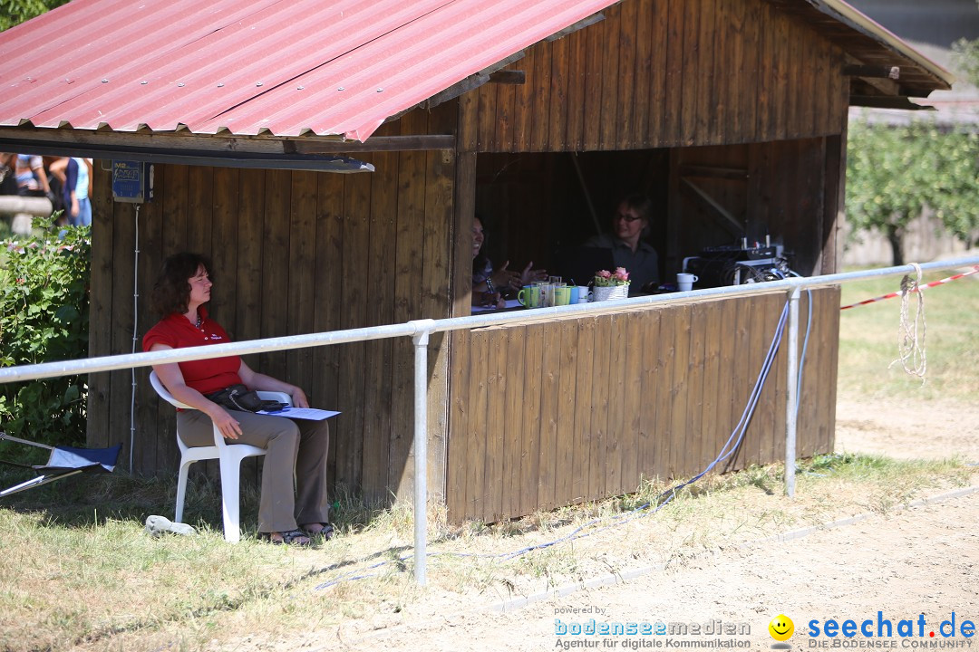 Reitturnier auf dem Ziegelhof in Dettingen-Wallhausen am Bodensee, 22.06.20