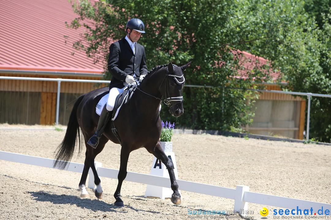 Reitturnier auf dem Ziegelhof in Dettingen-Wallhausen am Bodensee, 22.06.20