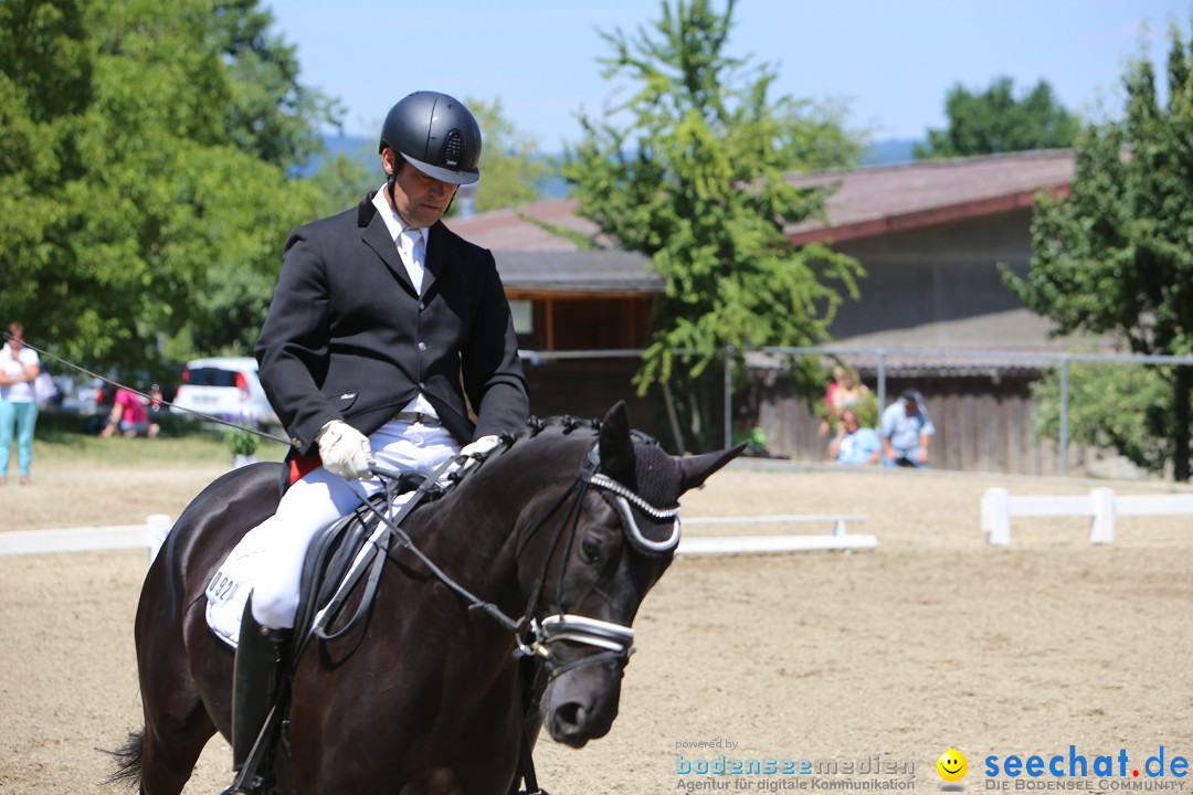 Reitturnier auf dem Ziegelhof in Dettingen-Wallhausen am Bodensee, 22.06.20