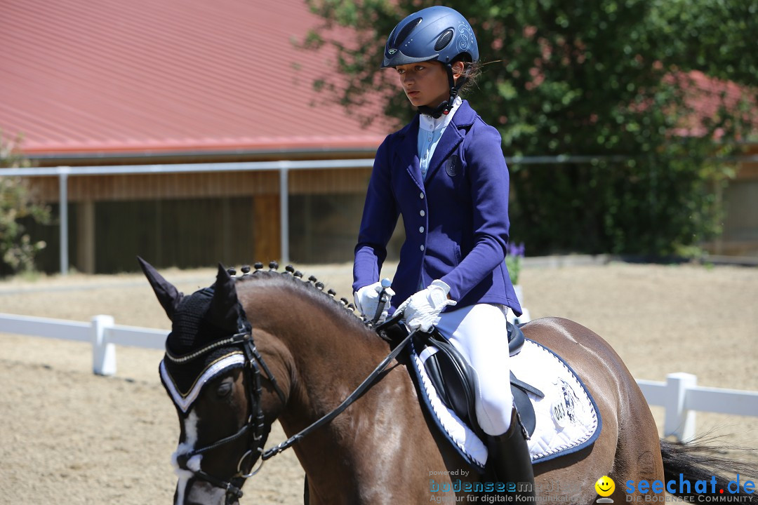 Reitturnier auf dem Ziegelhof in Dettingen-Wallhausen am Bodensee, 22.06.20