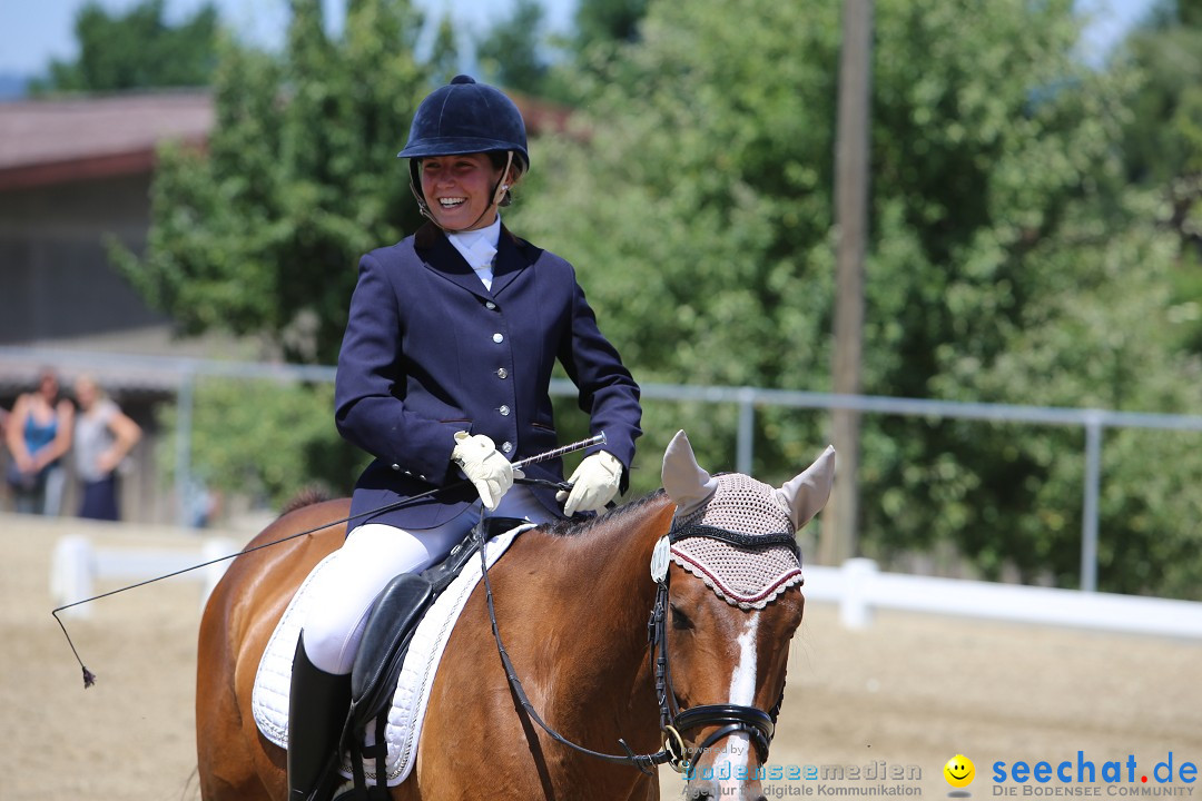 Reitturnier auf dem Ziegelhof in Dettingen-Wallhausen am Bodensee, 22.06.20