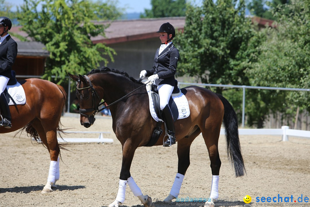 Reitturnier auf dem Ziegelhof in Dettingen-Wallhausen am Bodensee, 22.06.20