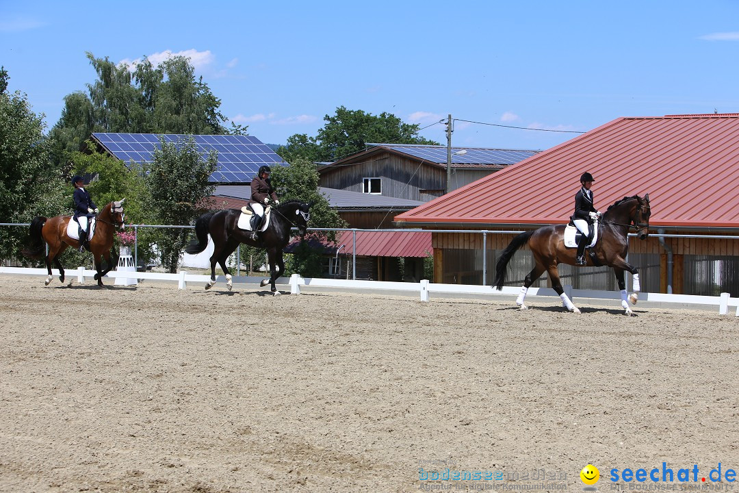 Reitturnier auf dem Ziegelhof in Dettingen-Wallhausen am Bodensee, 22.06.20