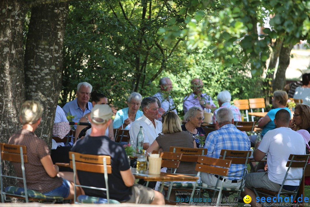 Reitturnier auf dem Ziegelhof in Dettingen-Wallhausen am Bodensee, 22.06.20