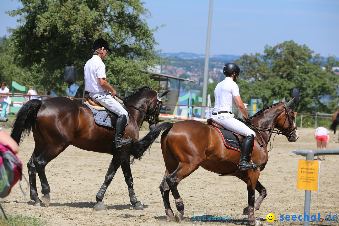 Reitturnier auf dem Ziegelhof in Dettingen-Wallhausen am Bodensee, 22.06.20