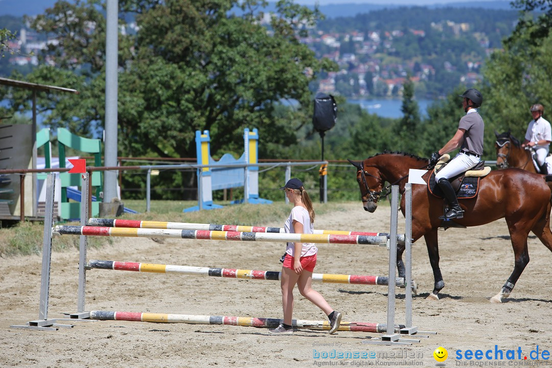 Reitturnier auf dem Ziegelhof in Dettingen-Wallhausen am Bodensee, 22.06.20