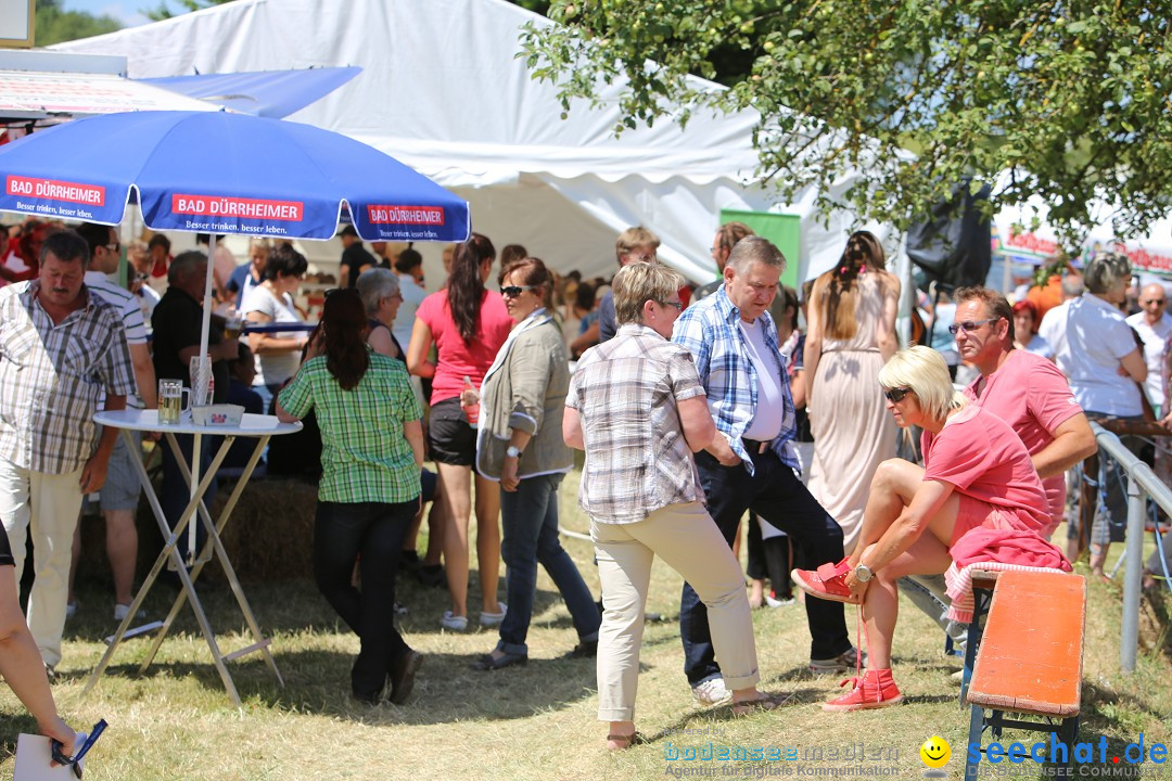 Reitturnier auf dem Ziegelhof in Dettingen-Wallhausen am Bodensee, 22.06.20