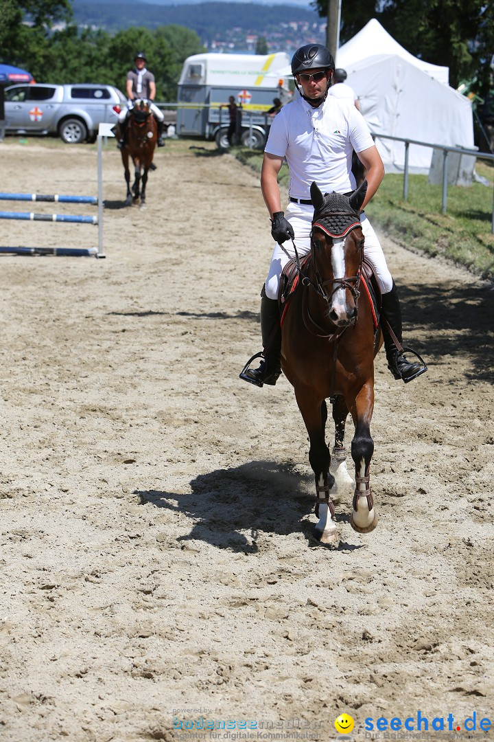 Reitturnier auf dem Ziegelhof in Dettingen-Wallhausen am Bodensee, 22.06.20