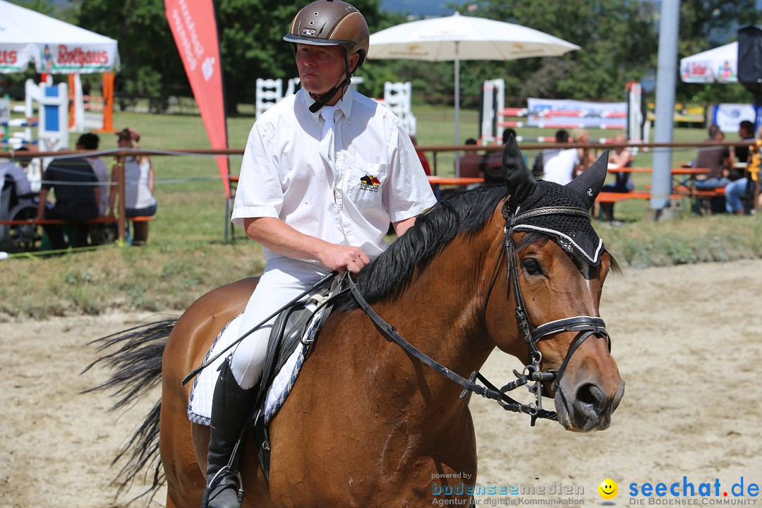 Reitturnier auf dem Ziegelhof in Dettingen-Wallhausen am Bodensee, 22.06.20