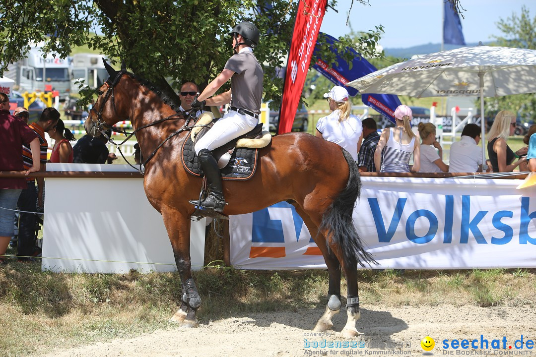 Reitturnier auf dem Ziegelhof in Dettingen-Wallhausen am Bodensee, 22.06.20