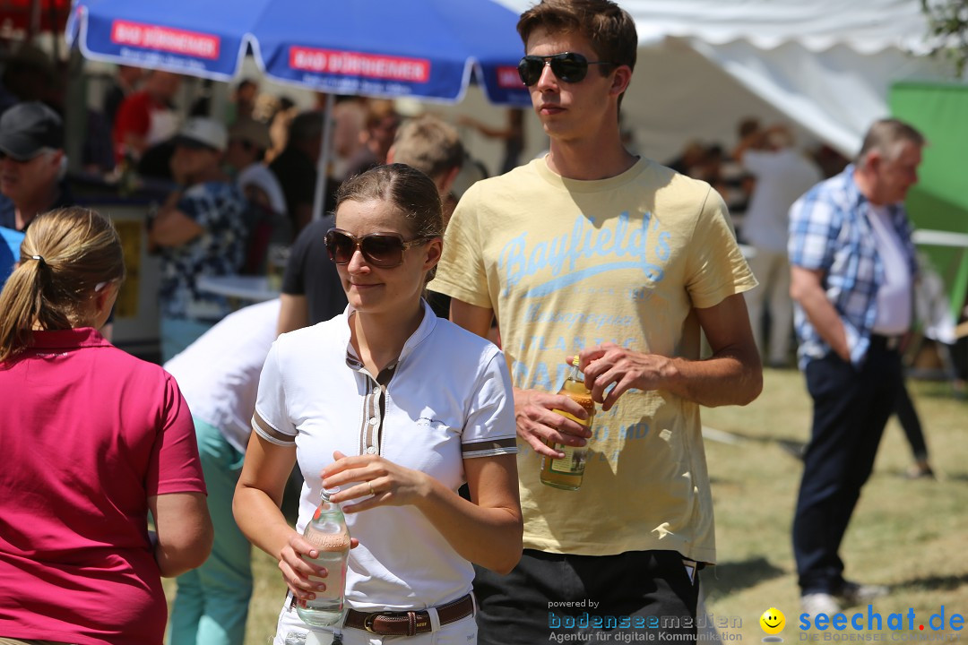 Reitturnier auf dem Ziegelhof in Dettingen-Wallhausen am Bodensee, 22.06.20