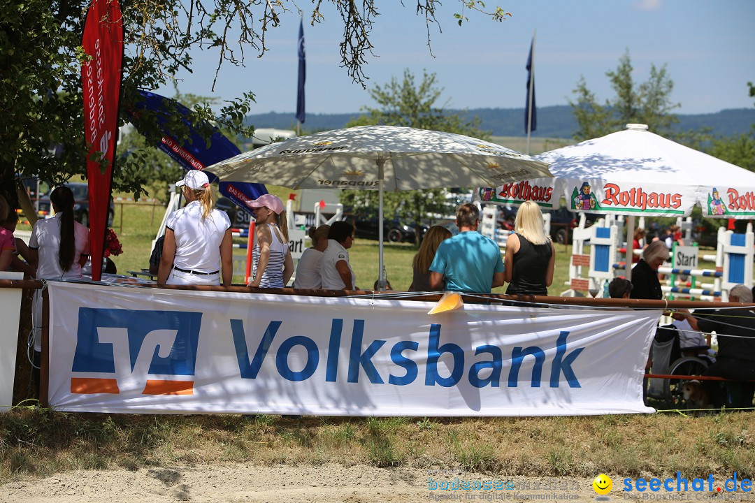 Reitturnier auf dem Ziegelhof in Dettingen-Wallhausen am Bodensee, 22.06.20